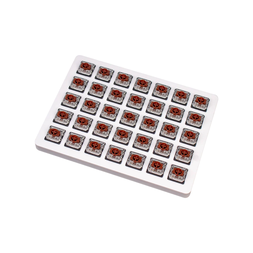Суичове за механична клавиатура Keychron Gateron Low Profile 2.0 Brown Switch Set 110 броя