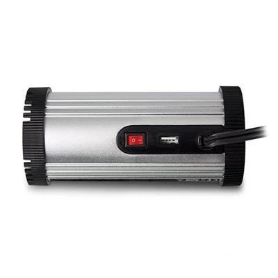 Инвертор Ewent EW3990, DC/AC 12V - 230V, 150W, USB 2.1 A, Сребрист