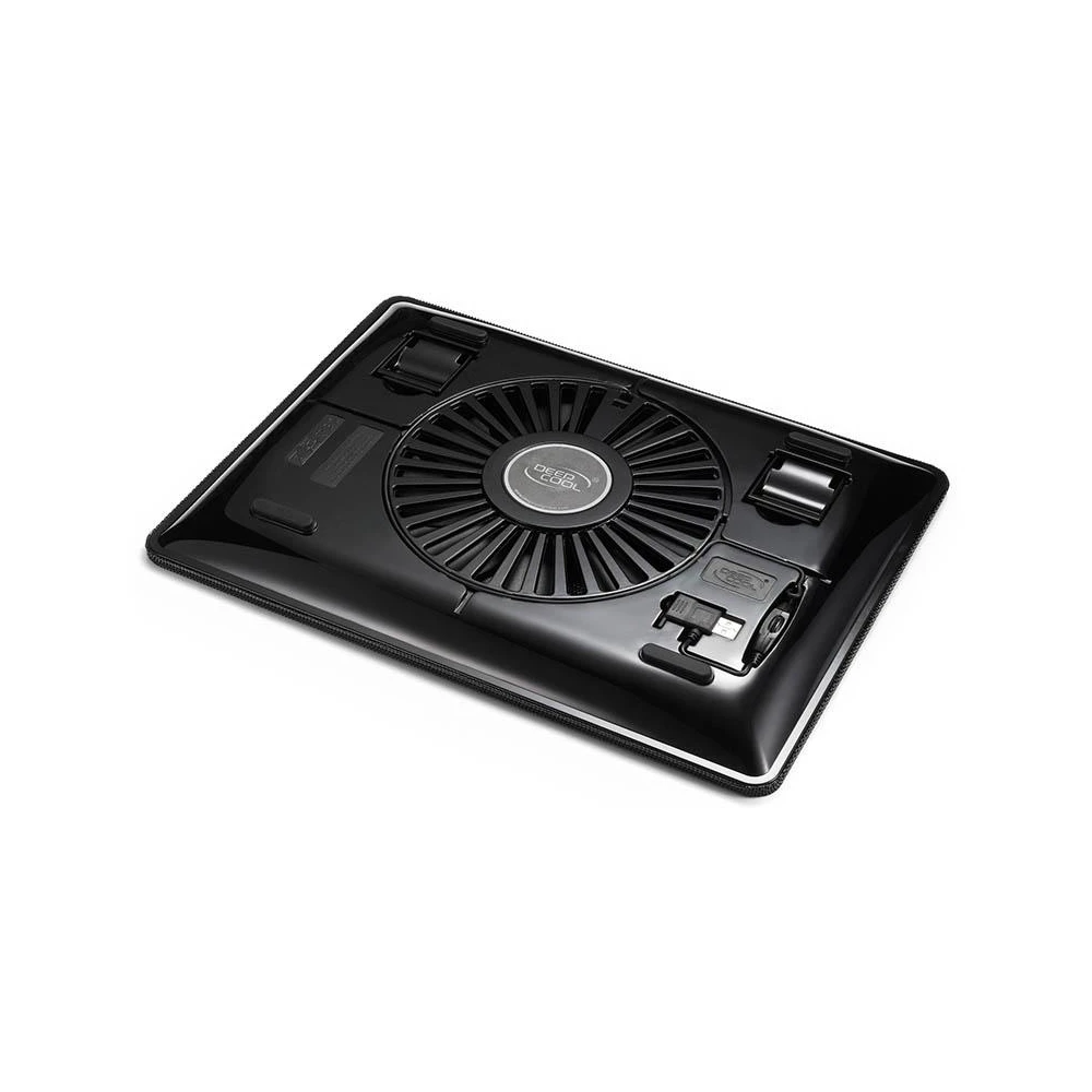 Охладител за лаптоп DeepCool N1, 15.6", 180 mm, Черен