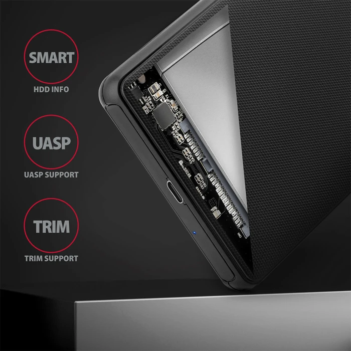 AXAGON EE25-SLC USB-C SLIDE box
