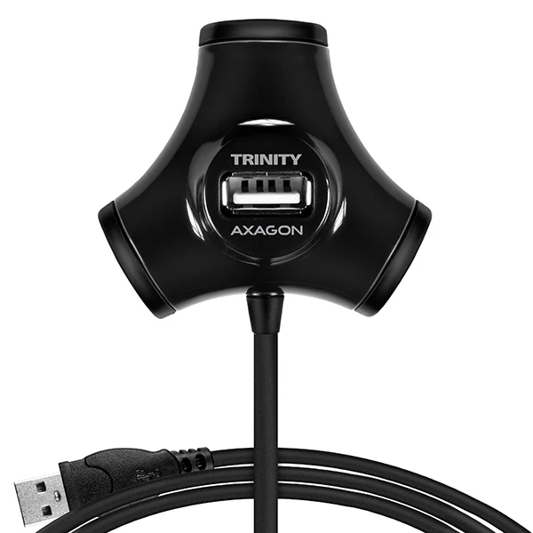 AXAGON HUE-X3B USB TRINITY hub