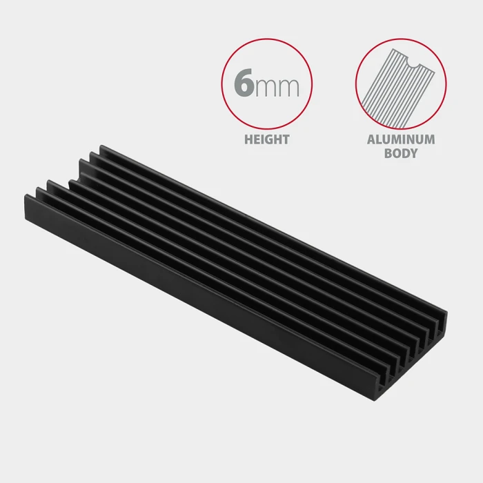 AXAGON CLR-M2L6 M.2 SSD Пасивен охладител