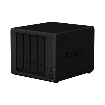 Мрежов сторидж Synology DS420+, за 4 диска, до 108TB, 2.0GHz, 2GB, Гигабит, USB3.2