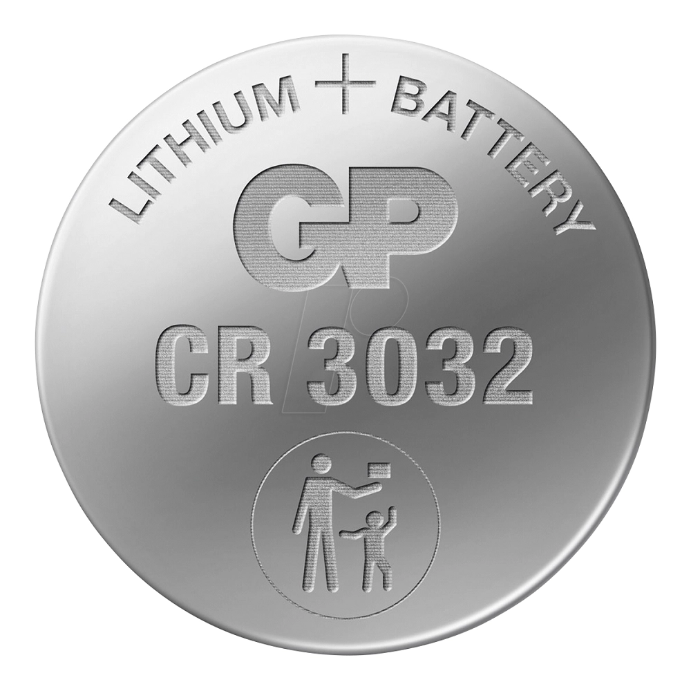 Литиева бутонна батерия GP  CR-3032 3V  1 бр. в блистер /цена за 1 бр./