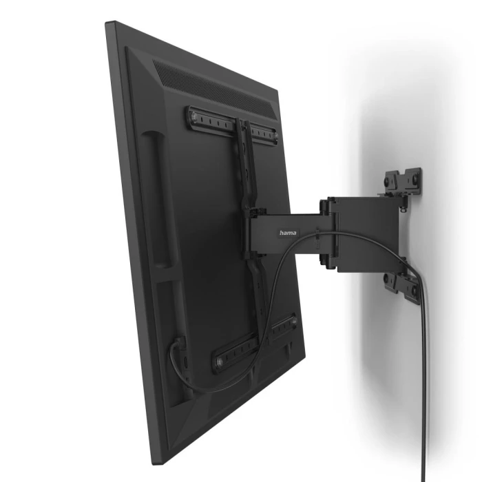 Стенна стойка за TV Hama "Ultraslim", OLED, 229 см (90"), Черна