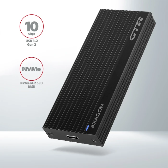 AXAGON EEM2-GTR USB-C - NVMe M.2