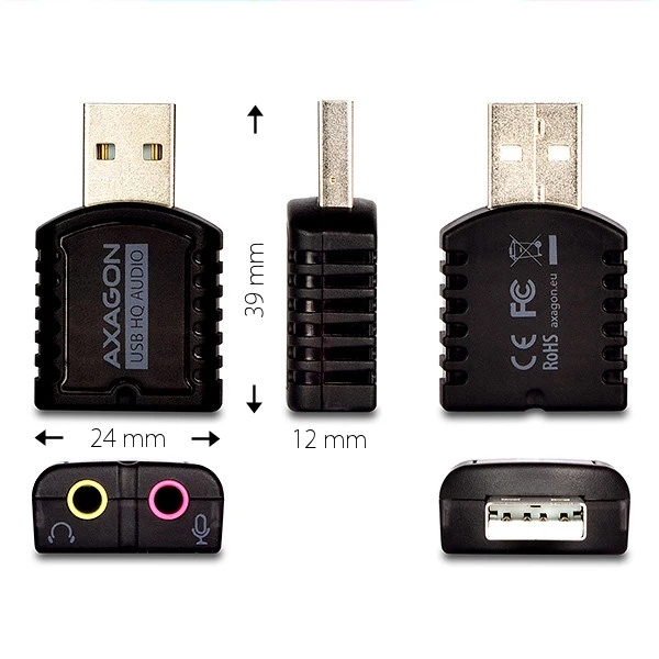 AXAGON ADA-17 USB Stereo HQ 24bit