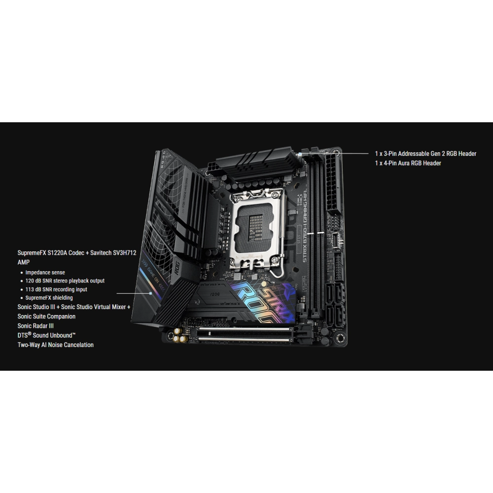 ASUS ROG STRIX B760-I GAMING WIFI DDR5