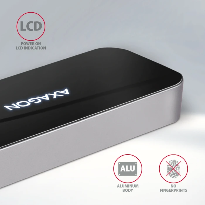 AXAGON HMC-6H4A SuperSpeed USB-C COMBO 6in1 hub
