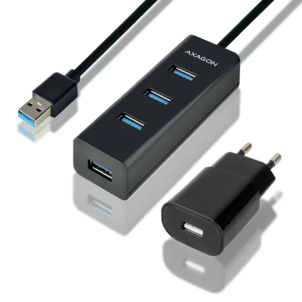 AXAGON HUE-S2BP USB3.0 CHARGING hub