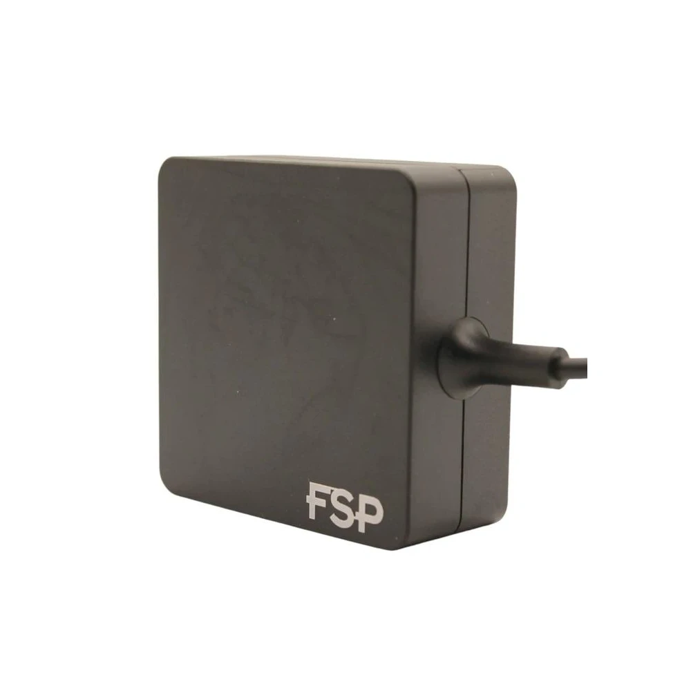 Универсално захранване(зарядно) за лаптоп FSP NB 65W, USB Type-C, Черен