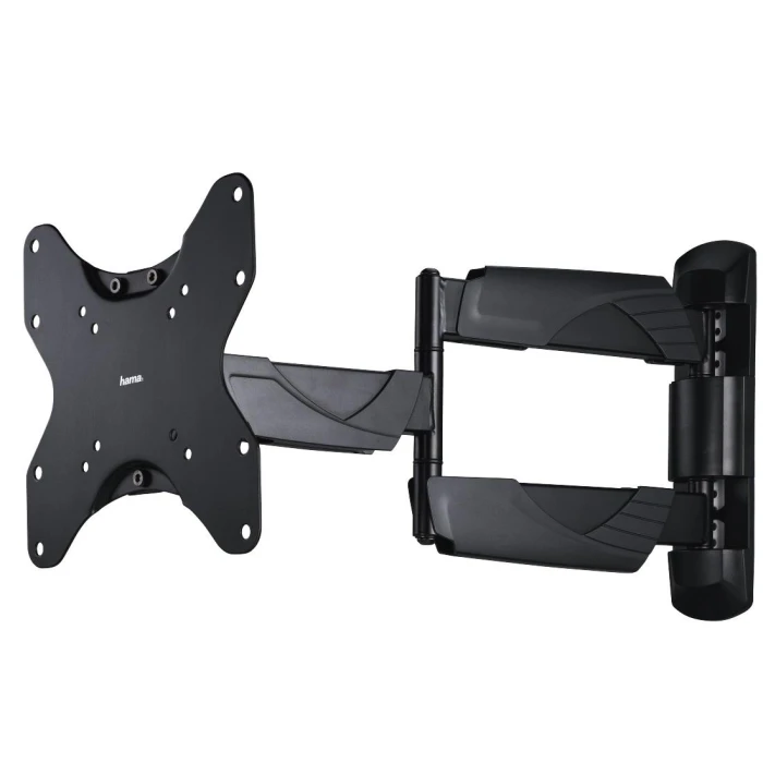 Стенна стойка за TV HAMA 118665, Регулируема, 19"-48", 35 кг, 3 звезди, Черна