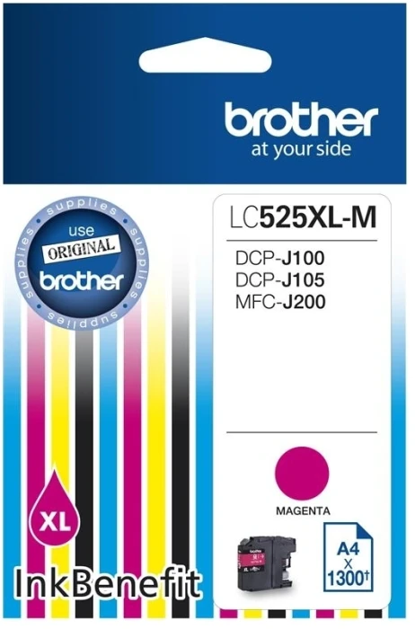 Brother LC525XLM Ink - Magenta