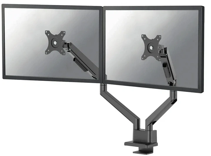 Neomounts by Newstar Next Slim Desk Mount, double display (topfix clamp & grommet)