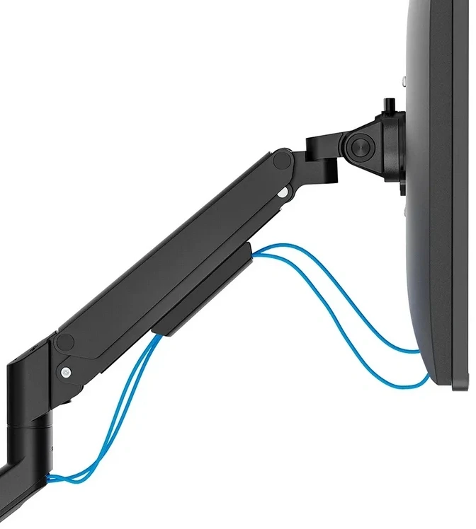 Neomounts by Newstar Next Slim Desk Mount, double display (topfix clamp & grommet)