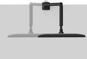 Neomounts by Newstar Next Slim Desk Mount, single display (topfix clamp & grommet)