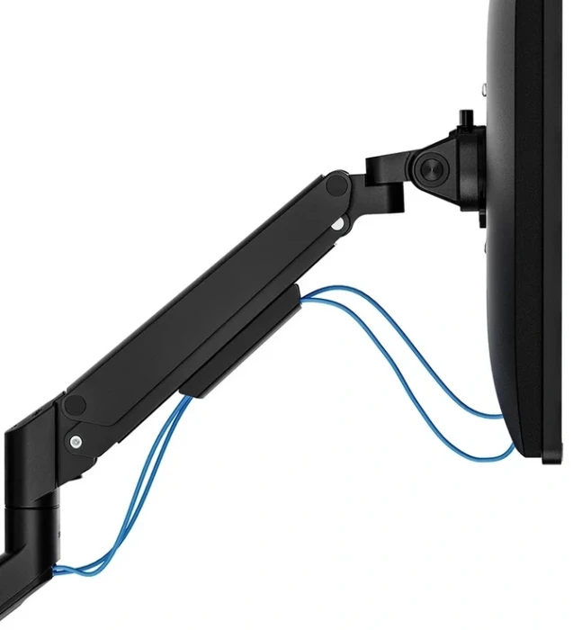 Neomounts by Newstar Next Slim Desk Mount, single display (topfix clamp & grommet)