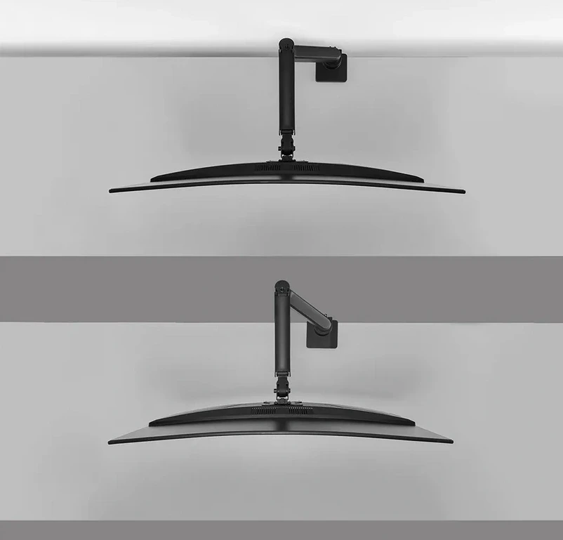 Neomounts by Newstar Next Core Desk Mount 1 Ultra Wide Curved screen (topfix clamp & grommet)