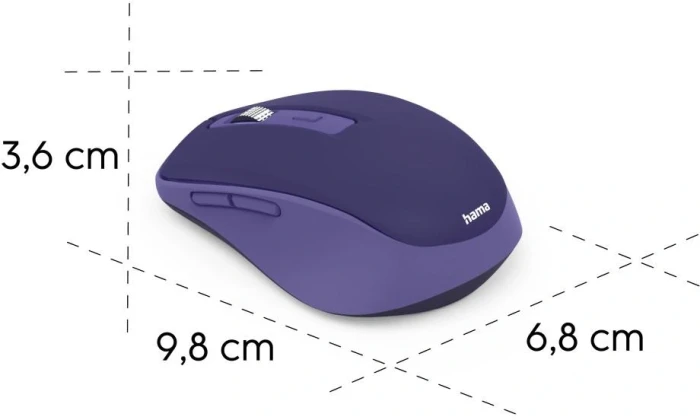 HAMA WM-450 Wireless - Blue