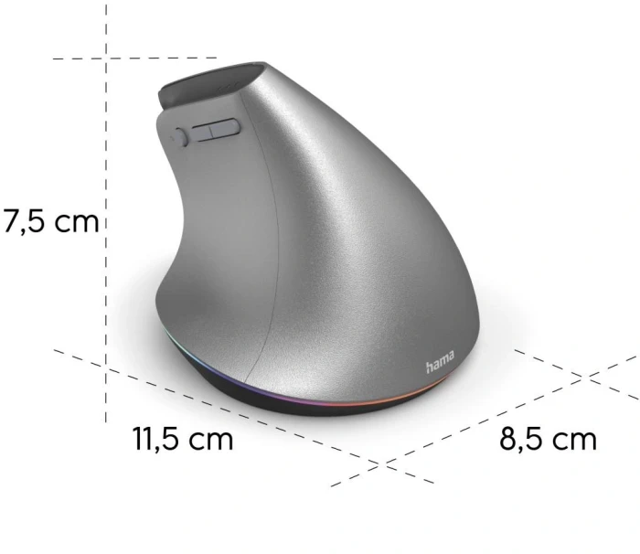 HAMA вертикална EMW-700 антрацит