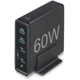 HAMA Зарядна станция 4 порта 60W