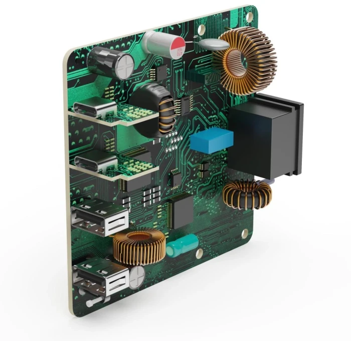 HAMA Зарядна станция 4 порта 60W