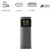HAMA батерия 200W High Power 24000 mAh