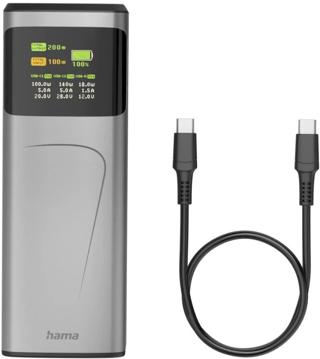 HAMA батерия 200W High Power 24000 mAh