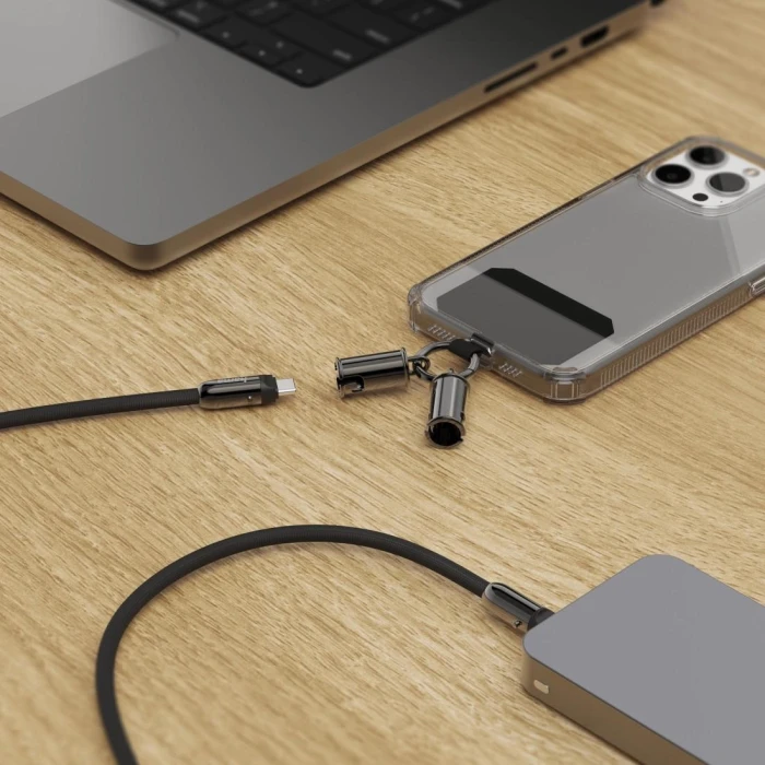 Hama USB-C с връзка за телефон - 1.2m