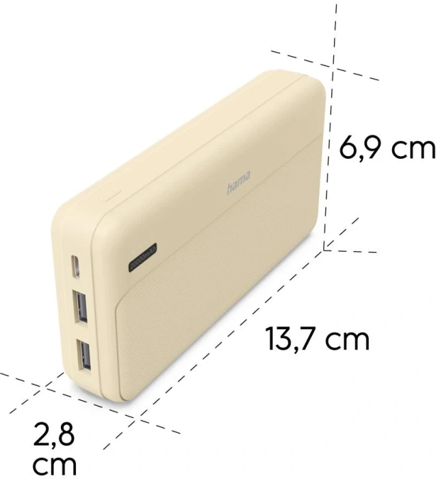 HAMA Pocket 20 батерия - 20000 mAh