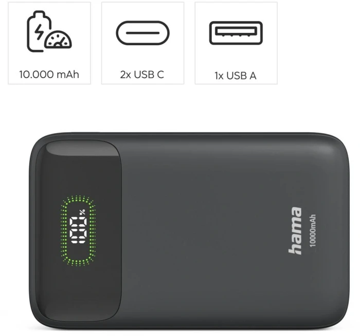 HAMA PD10-W20 батерия - 10000 mAh
