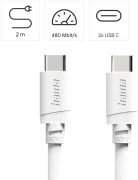 HAMA USB-C 60W - 2.0m