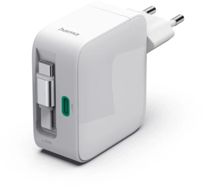 HAMA Бързо зарядно GaN 30W
