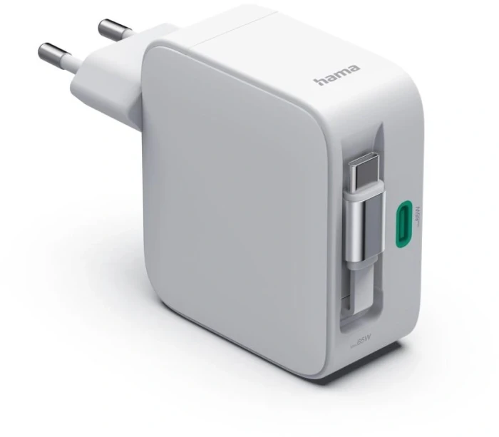 HAMA Бързо зарядно GaN 65W