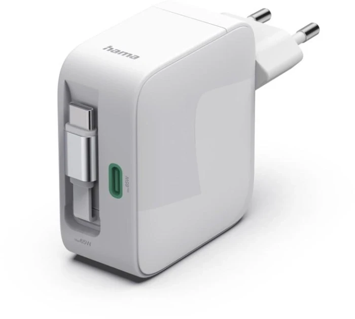 HAMA Бързо зарядно GaN 65W