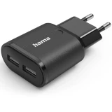HAMA Зарядно 2 x USB-A 12W
