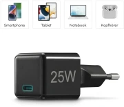 HAMA Бързо мини зарядно USB-C 25W