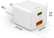 HAMA Бързо мини зарядно 20W