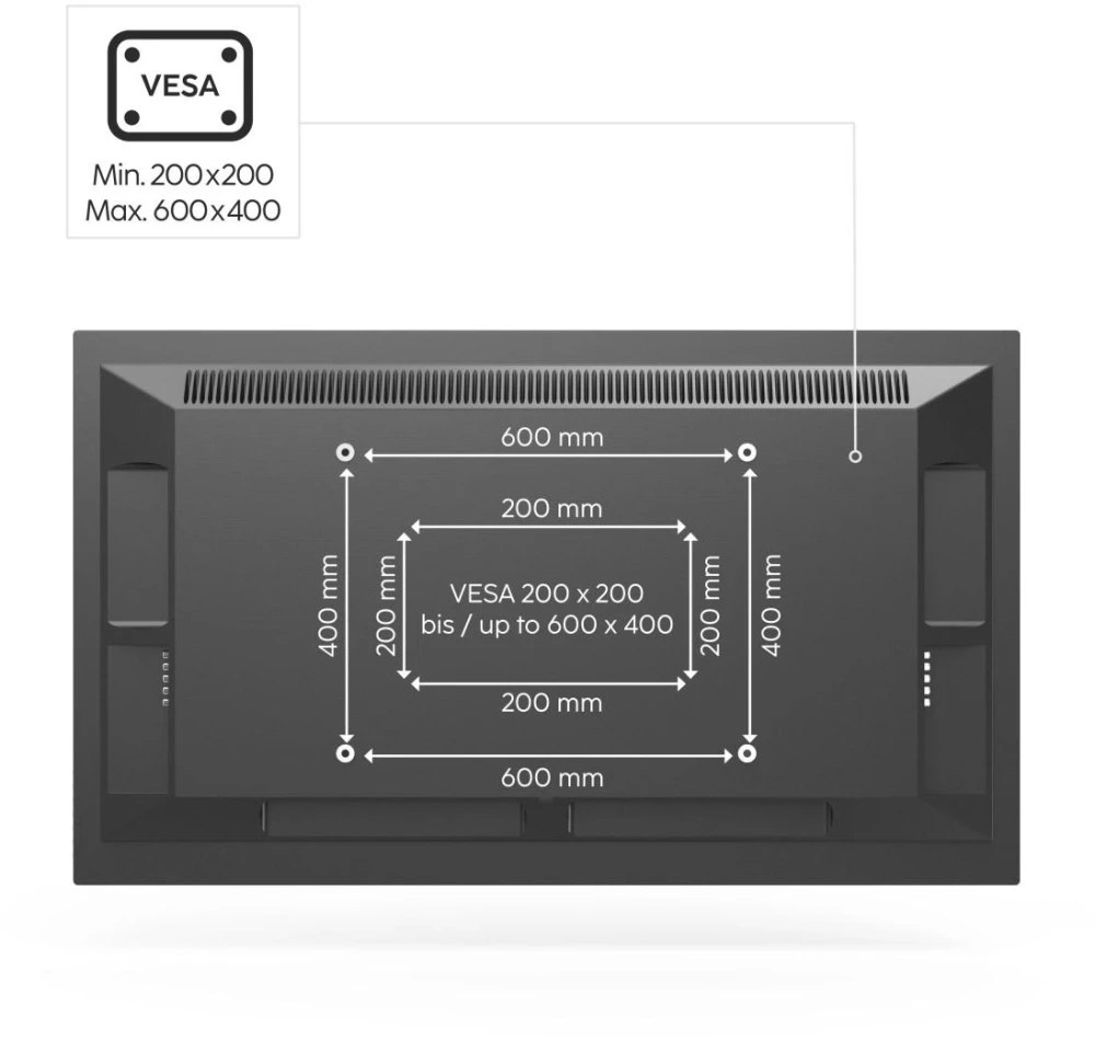 HAMA Стойка за TV Stand 65" 40кг