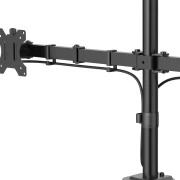 HAMA Стойка за 2 монитора 35" 12 кг