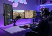 HAMA Стойка за 3 мониторa 32"