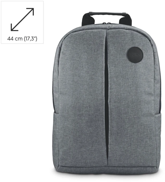 HAMA Раница Genua - Grey 17.3"