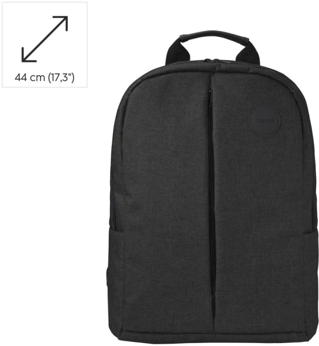 HAMA Раница Genua - Black 17.3"