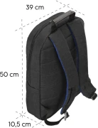 HAMA Раница Genua - Black 17.3"