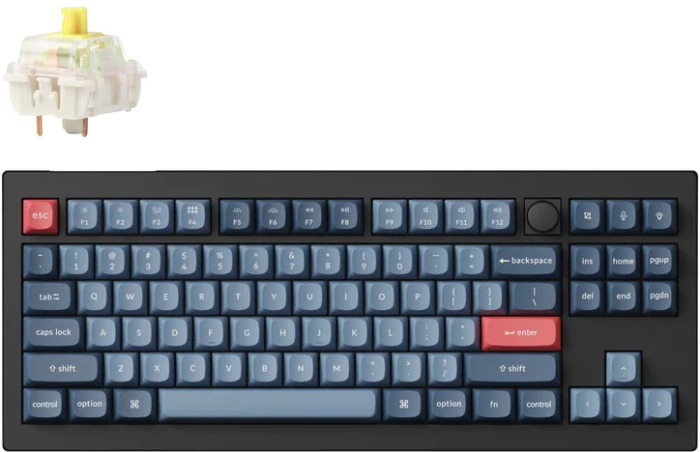 Keychron  Carbon Black V3 Max QMK Jupiter Banana Switch