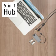 HAMA 200109 USB-C 5in1