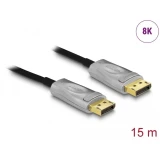 Оптичен кабел Delock Активен DisplayPort 1.4 8K 15m