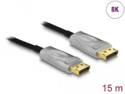 Оптичен кабел Delock Активен DisplayPort 1.4 8K 15m