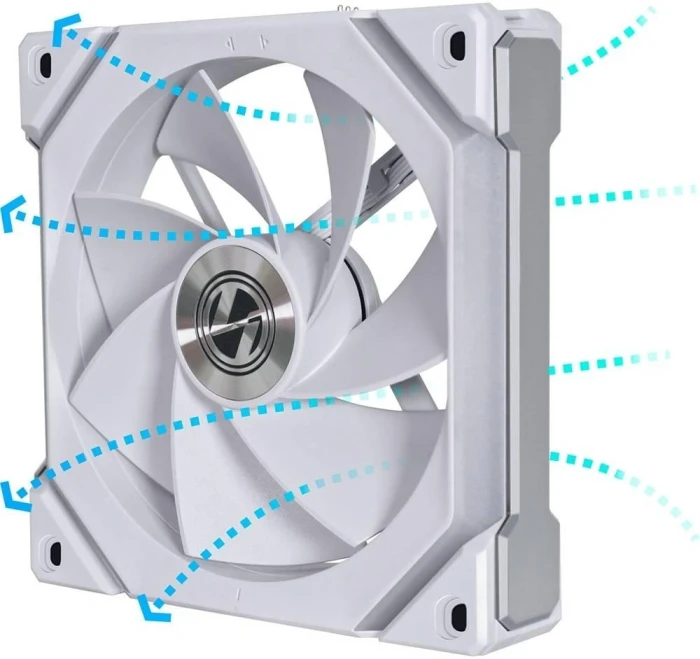Lian Li UNI FAN SL120 V2 White Reverse