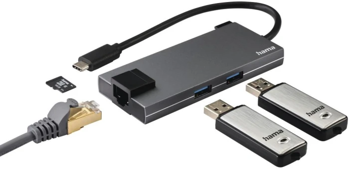 HAMA 200109 USB-C 5in1